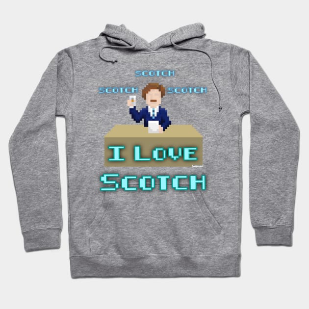 I Love Scotch! Hoodie by AlterAspect